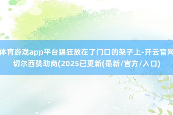 体育游戏app平台猖狂放在了门口的架子上-开云官网切尔西赞助商(2025已更新(最新/官方/入口)
