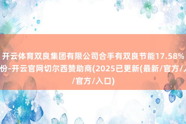 开云体育双良集团有限公司合手有双良节能17.58%的股份-开云官网切尔西赞助商(2025已更新(最新/官方/入口)